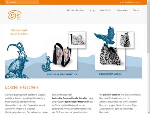 Grafikdesign und Webdesign für Fraueckstein.de